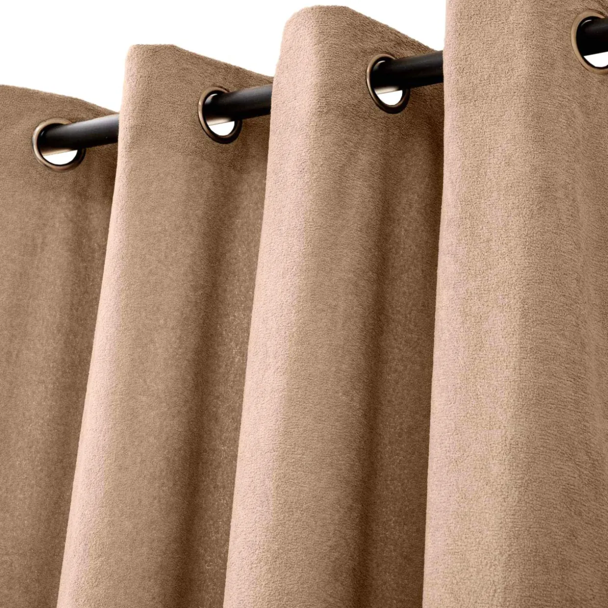 Rideau bouclette (140 x 260 cm) Winona Beige