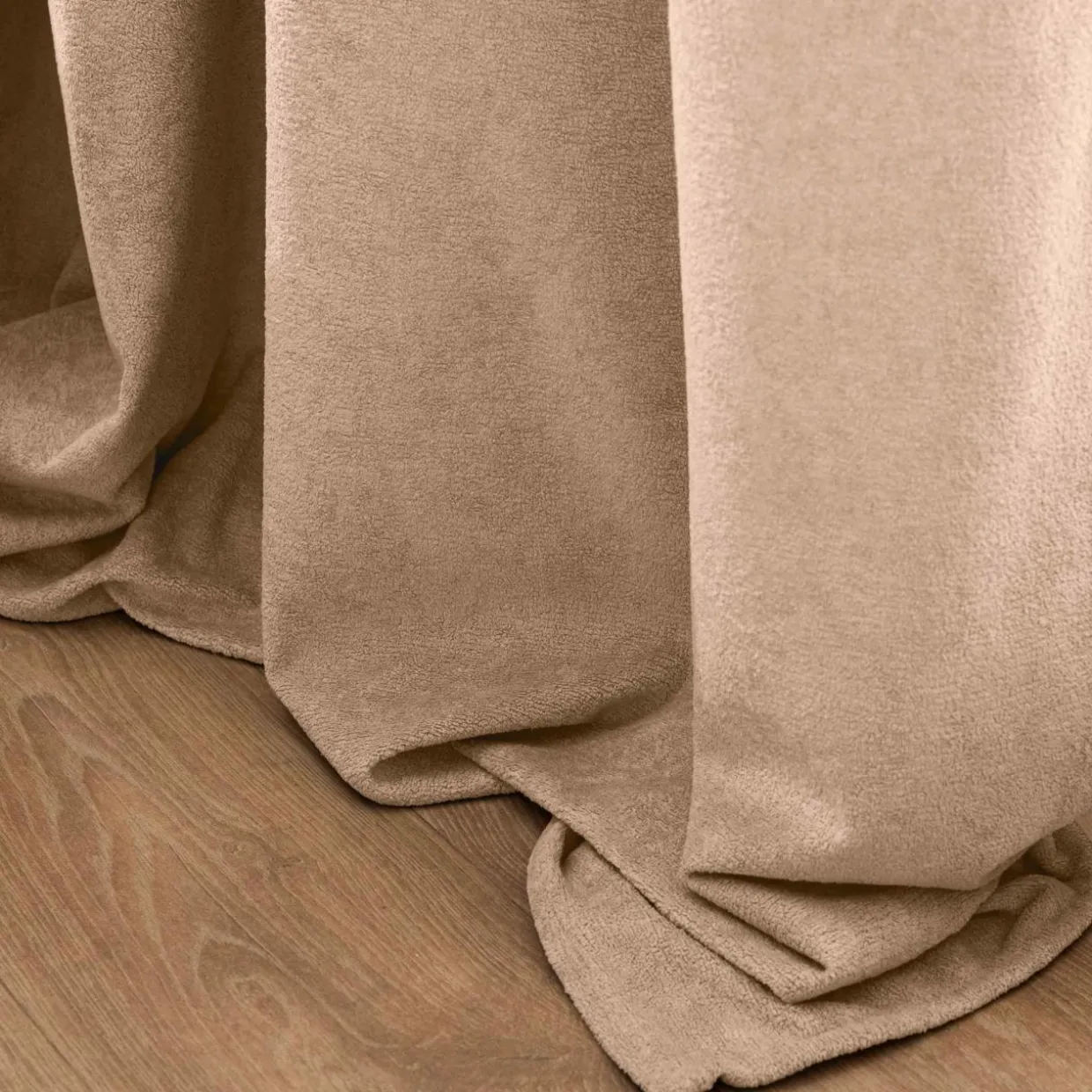 Rideau bouclette (140 x 260 cm) Winona Beige