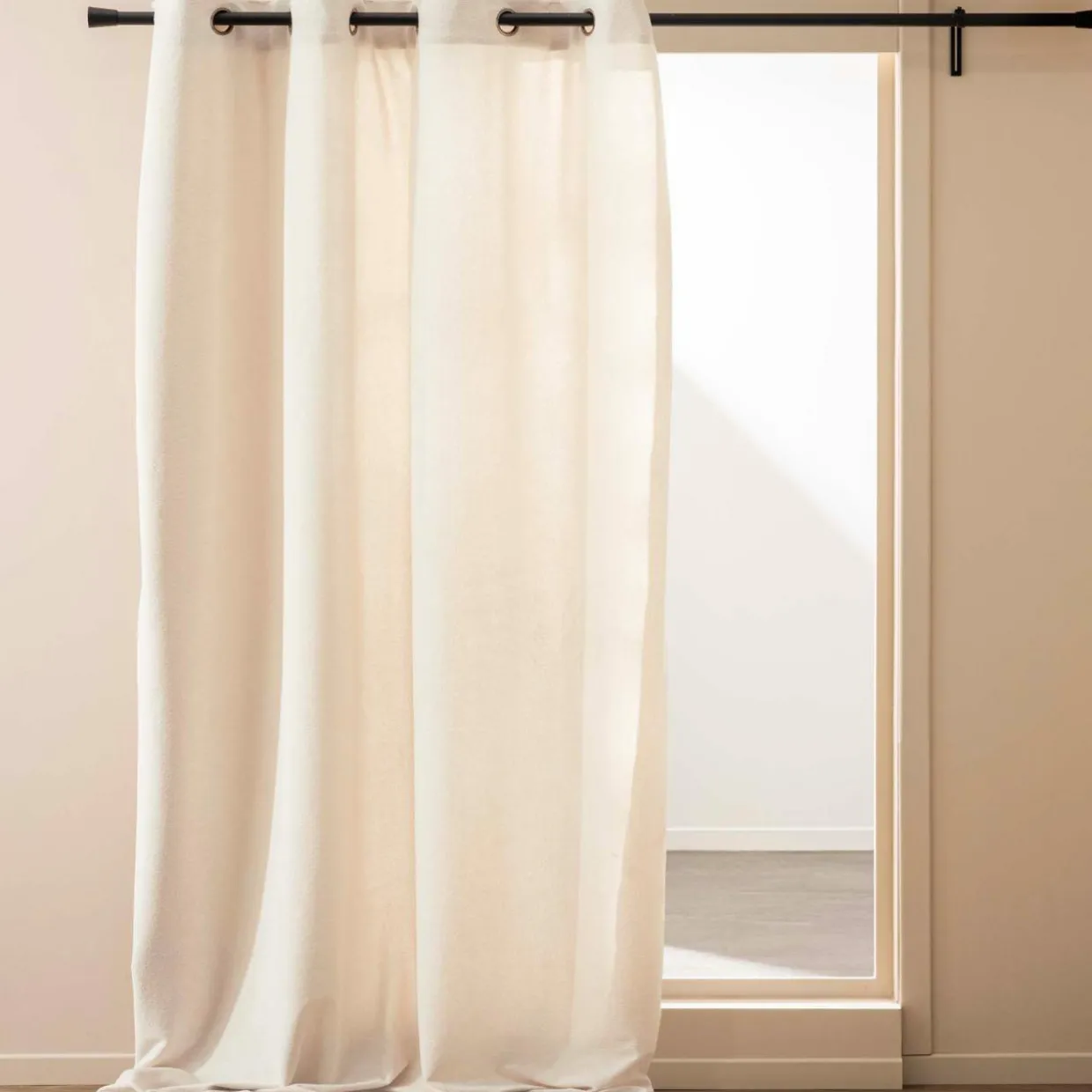 Rideau bouclette (140 x 260 cm) Winona Ecru