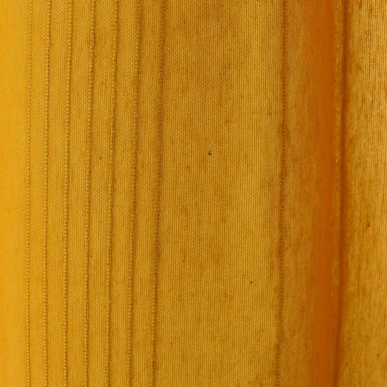 Rideau coton recyclé (140 x 240 cm) Bombay Jaune moutarde
