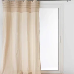 Rideau coton tufté (140 x 240 cm) Hilary Beige