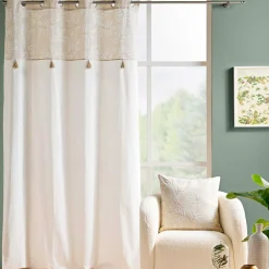 Rideau coton (140 x 240 cm) Altéa Beige