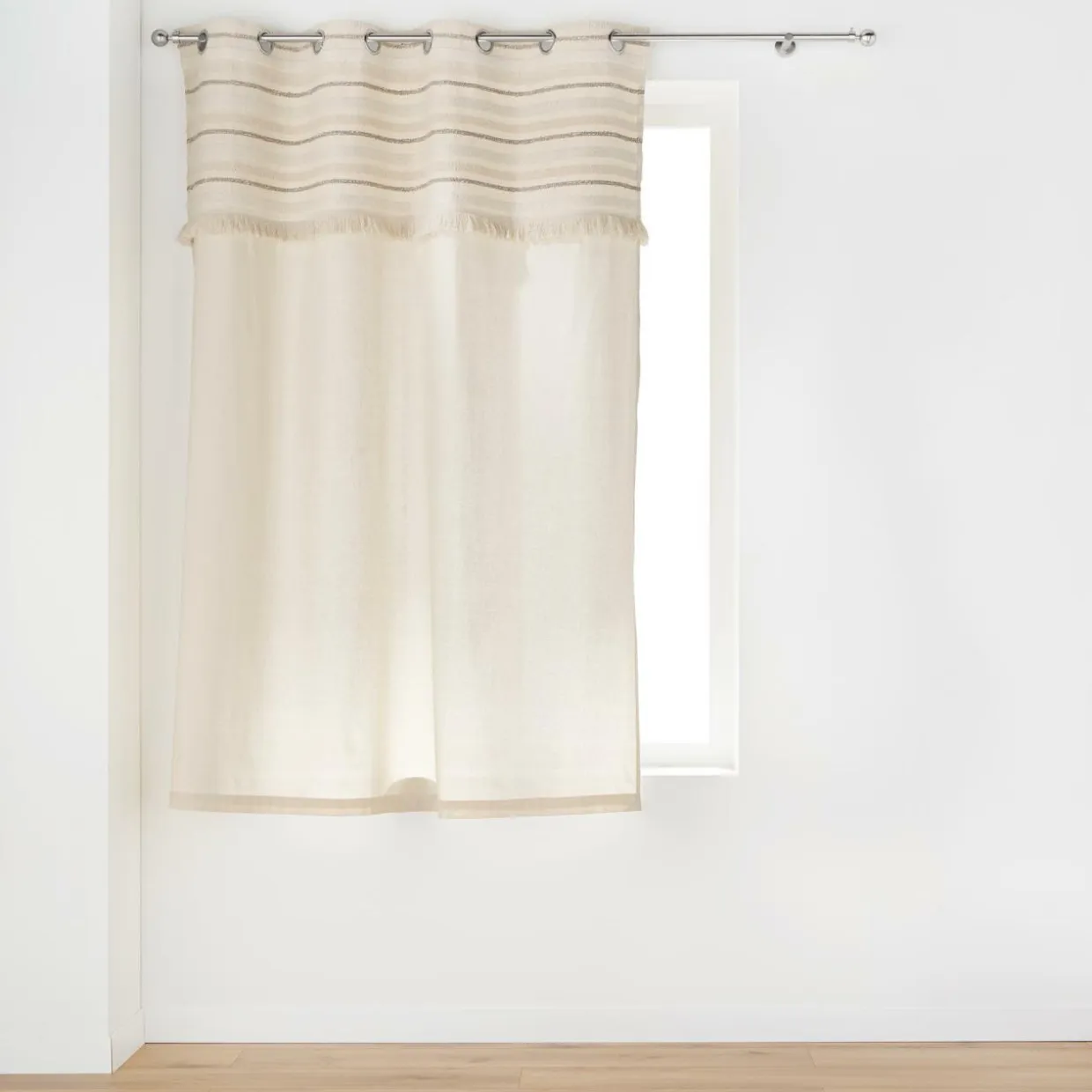 Rideau coton (140 x 180 cm) Atlas Beige