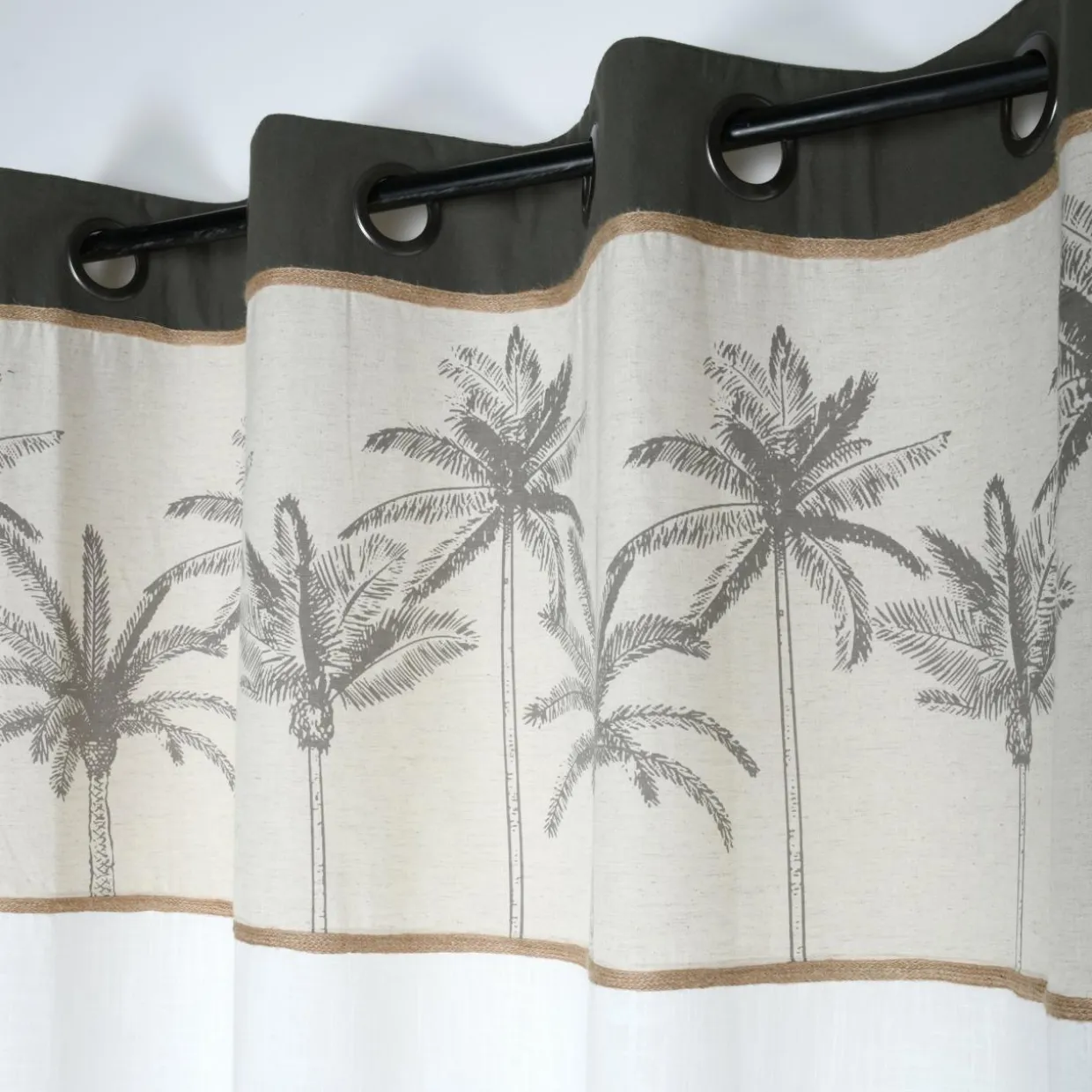 Rideau coton (140 x 260 cm) Bako Beige