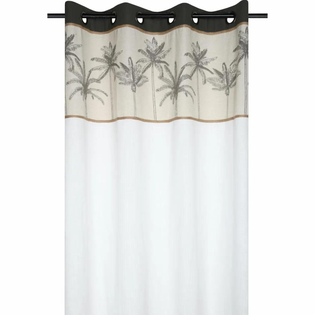 Rideau coton (140 x 260 cm) Bako Beige