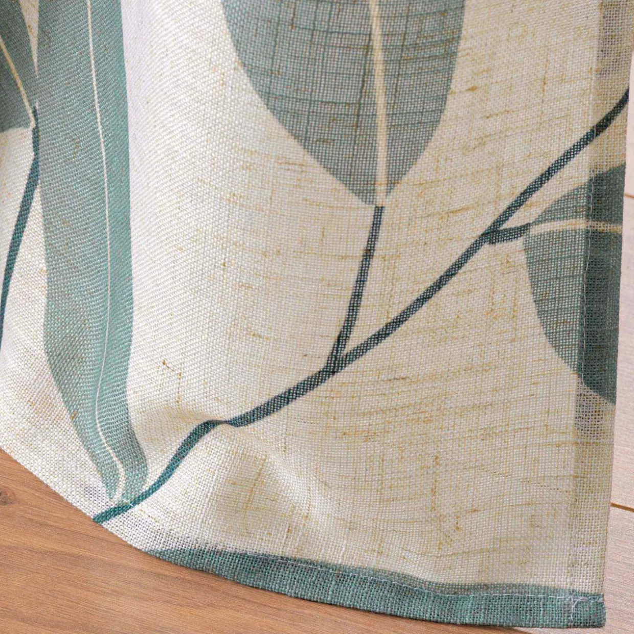Rideau coton (140 x 260 cm) Botanica Vert