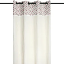 Rideau coton (140 x 260 cm) Ginny Rose