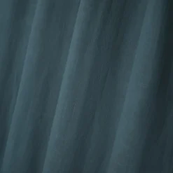 Rideau coton (140 x 260 cm) Helios Bleu