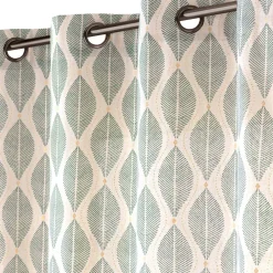 Rideau coton (140 x 240 cm) Maho Vert sauge