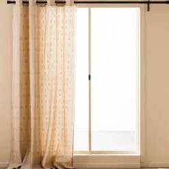 Rideau coton (140 x 280 cm) Ondine Blanc