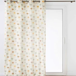 Rideau coton (140 x 280 cm) Palmelia Beige