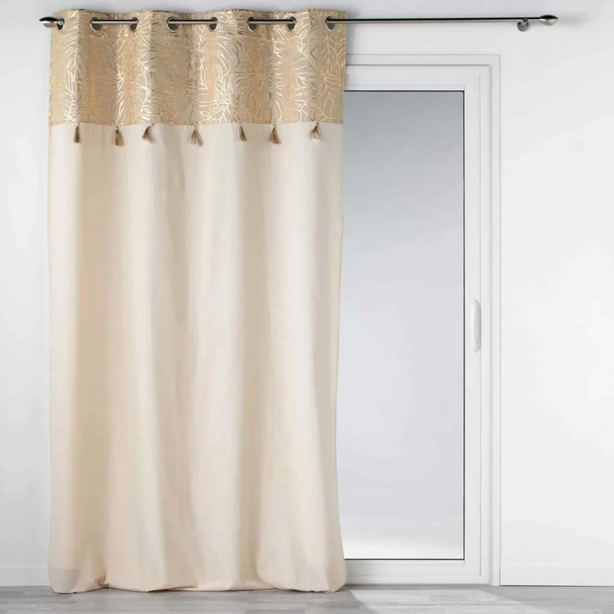 Rideau coton (140 x 240 cm) Solea Or