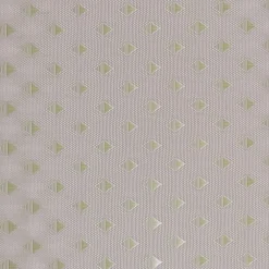 Rideau de douche à anneaux (180 x 200 cm) Diamants Taupe