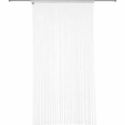 Rideau de fil (90 x H200 cm) Uni Ivoire