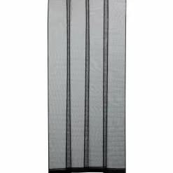 Rideau de porte moustiquaire (H230 x L100 cm) Noir