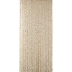 Rideau de porte perles bois (90 x 200 cm) Perla Beige