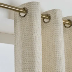 Rideau effet chiné (140 x 240 cm) James Beige sable