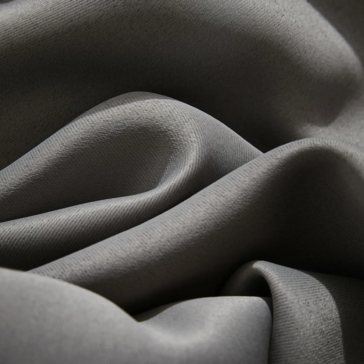 Rideau obscurcissant galon fronceur (140 x 260 cm) Dark Gris anthracite