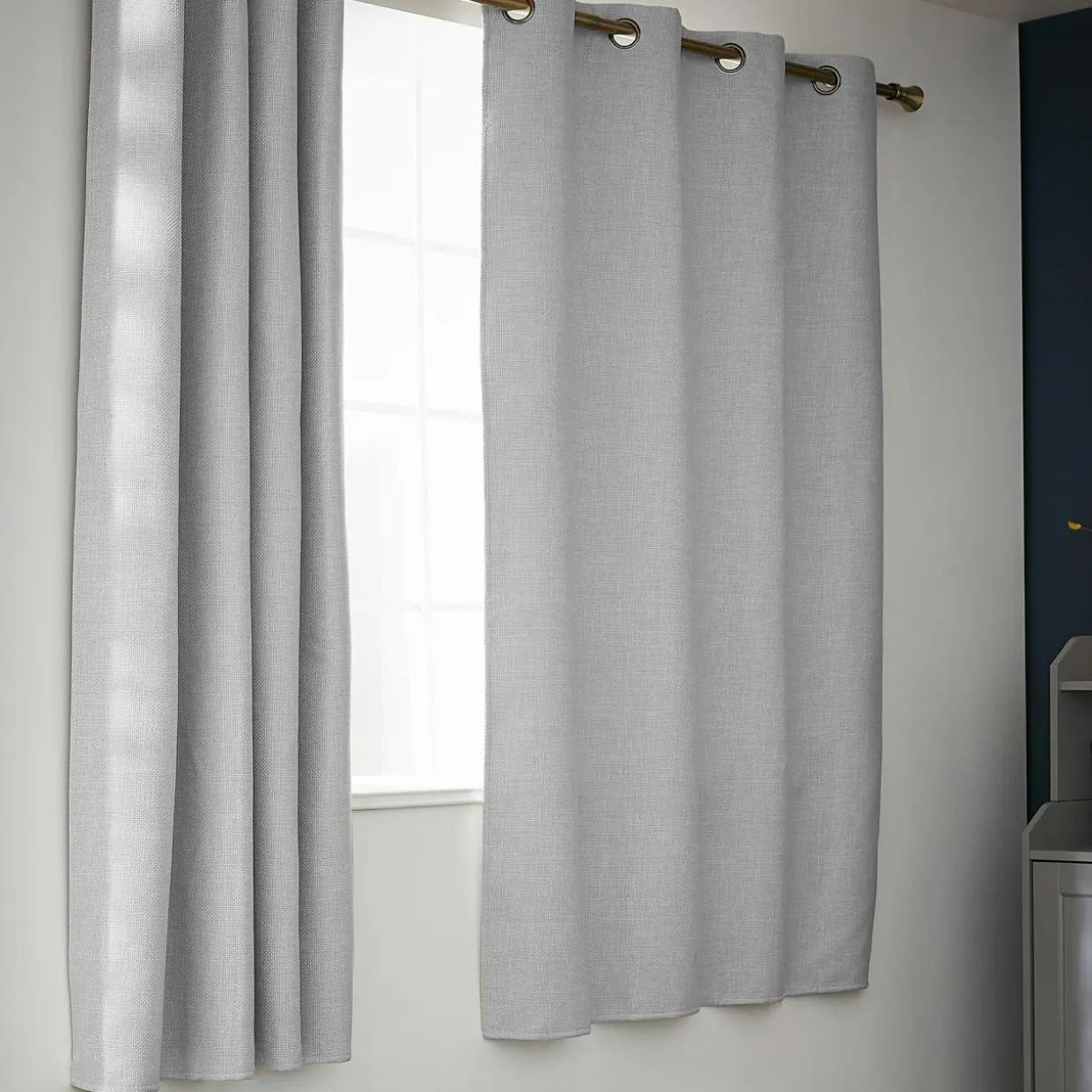 Rideau obscurcissant thermique (140 x 180 cm) Alba Gris