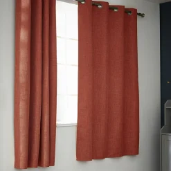 Rideau obscurcissant thermique (140 x 180 cm) Alba Terracotta