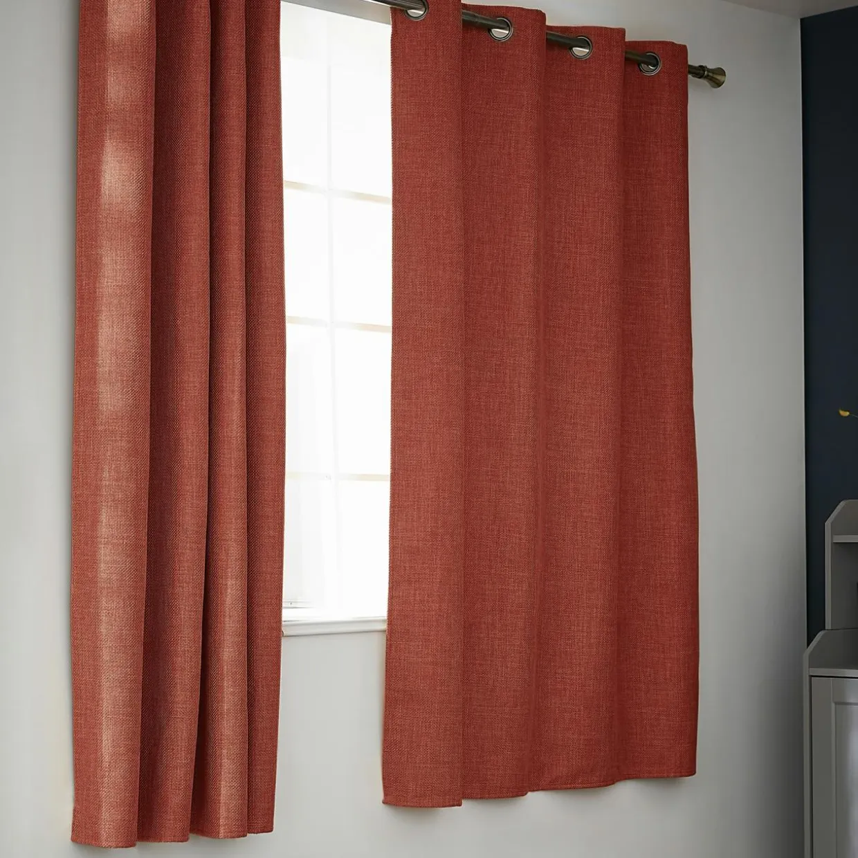 Rideau obscurcissant thermique (140 x 180 cm) Alba Terracotta