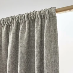 Rideau obscurcissant thermique galon fronceur (140 x 240 cm) Alba Taupe