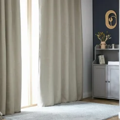 Rideau obscurcissant thermique galon fronceur (140 x 240 cm) Alba Taupe