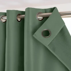 Rideau obscurcissant thermique (140 x 240 cm) Calore Vert romarin