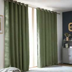 Rideau obscurcissant thermique (180 x 260 cm) Alba Vert kaki