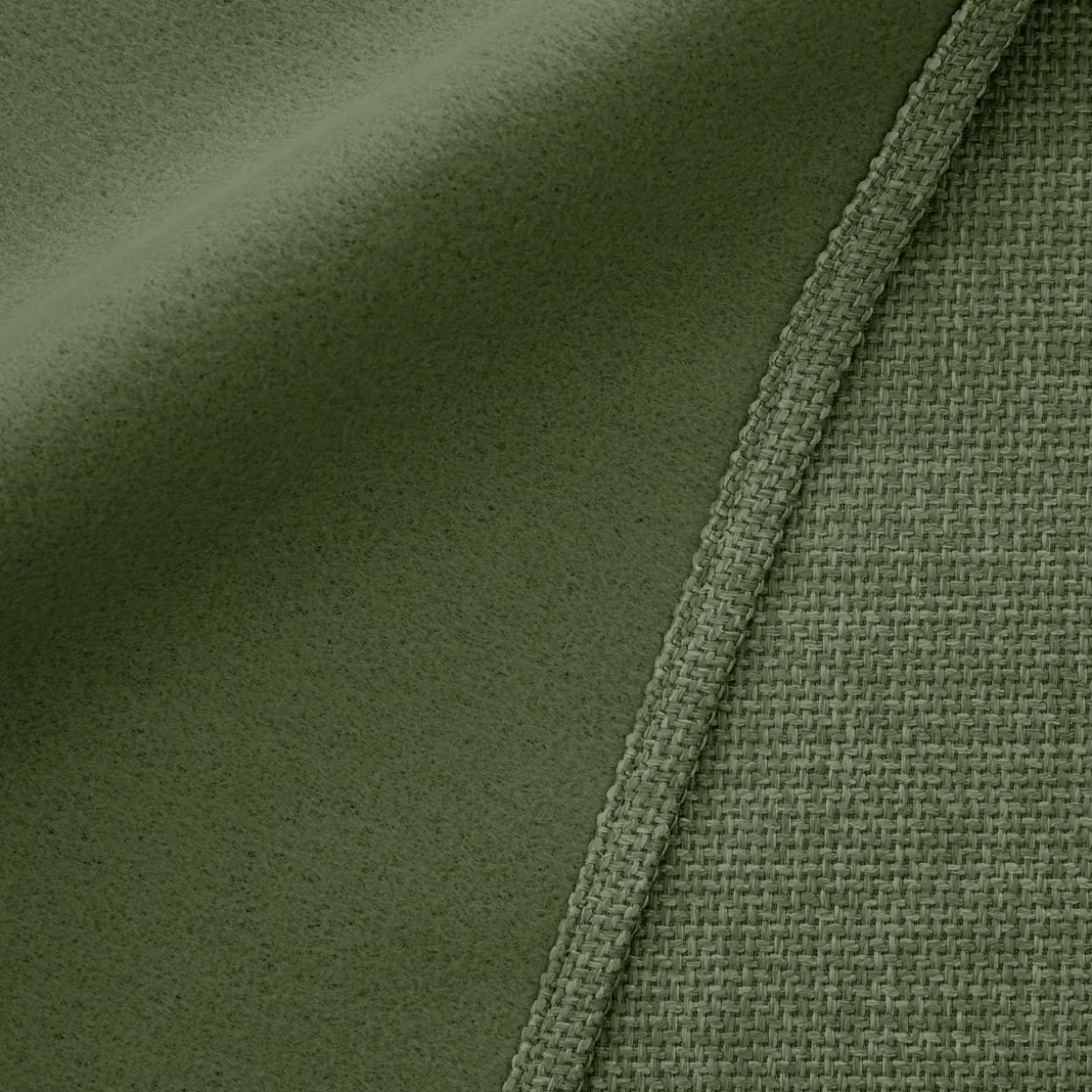 Rideau obscurcissant thermique (280 x 240 cm) Alba Vert kaki