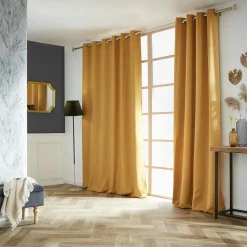 Rideau obscurcissant (180 x 260 cm) Dark Jaune moutarde