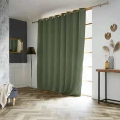 Rideau obscurcissant (280 x 260 cm) Dark Vert kaki