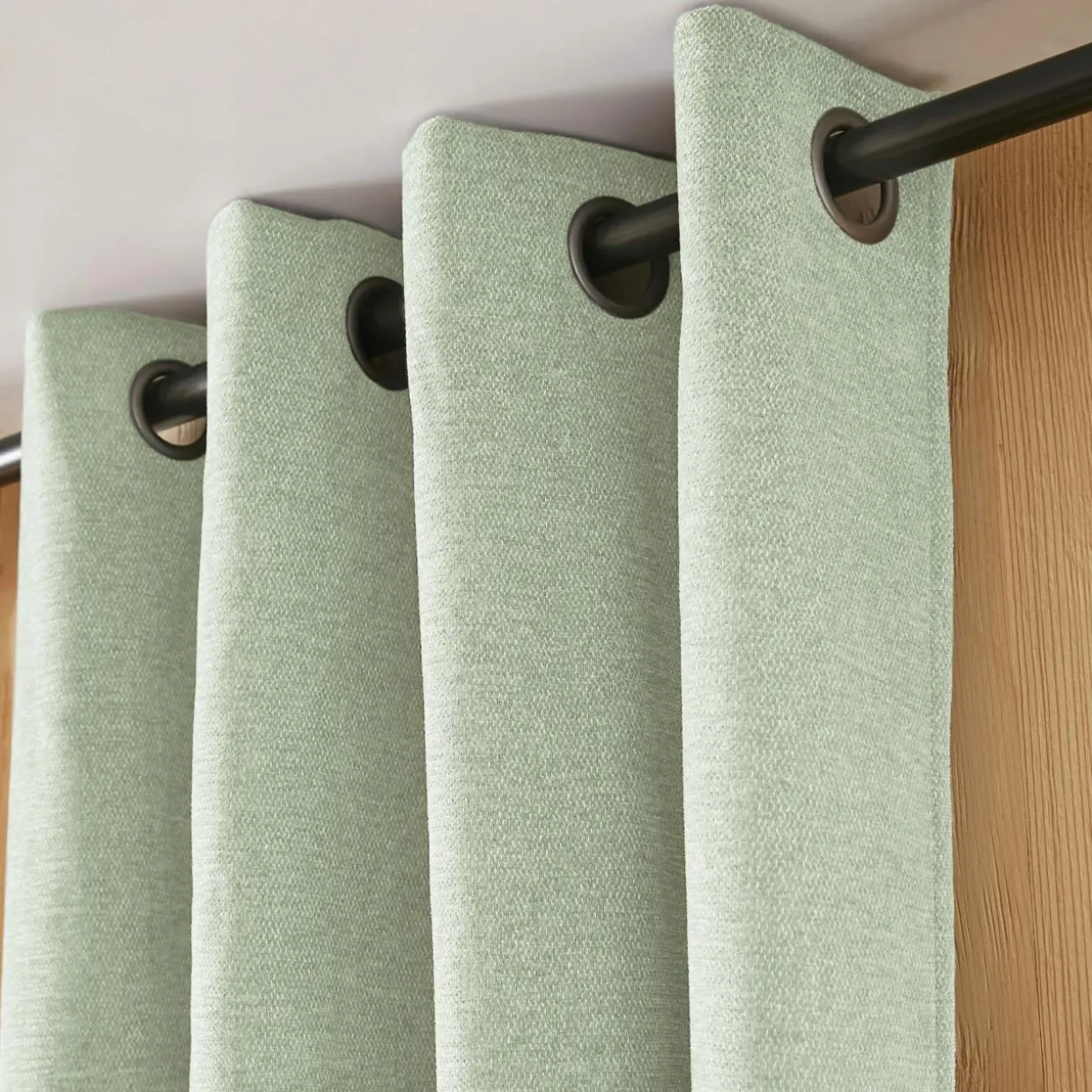 Rideau occultant isolant Total Blackout (140 x 240 cm) Magnus Vert eucalyptus