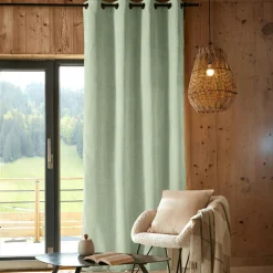 Rideau occultant isolant Total Blackout (140 x 240 cm) Magnus Vert eucalyptus