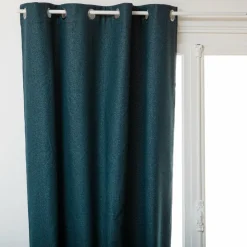 Rideau occultant isolant (140 x 260 cm) Barn Bleu vert