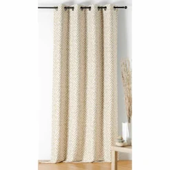 Rideau occultant isolant (140 x 240 cm) Artica Jaune moutarde