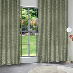 Rideau occultant (140 x 260 cm) Effie Vert kaki