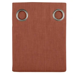 Rideau oeillets (140 x 260 cm) Bea Terracotta