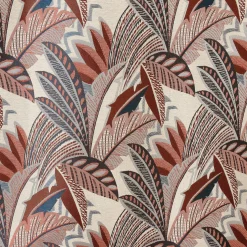 Rideau oeillets (140 x 250 cm) Eden Terracotta