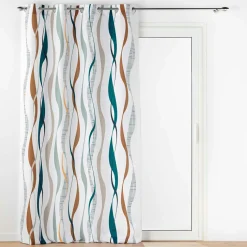 Rideau oeillets (140 x 280 cm) Lisana Multicolore