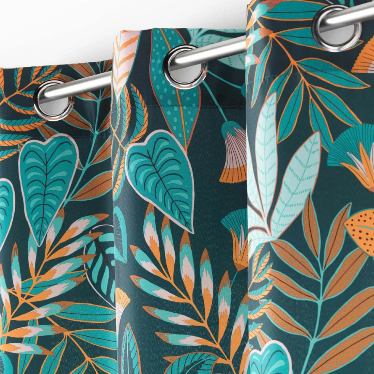 Rideau oeillets (140 x 280 cm) Tilda Vert
