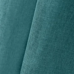 Rideau oeillets (140 x H260 cm) Béa Bleu canard
