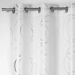 Rideau oeillets (140 x H260 cm) Bully Blanc