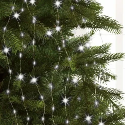 Rideau pour sapin H2,40 m 832 Micro LED Flashing light Blanc froid
