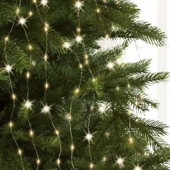 Rideau pour sapin H1,80 m 408 Micro LED Flashing light Blanc chaud