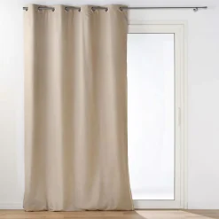 Rideau thermique doublure amovible (140 x 260 cm) Coverline Beige