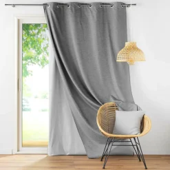 Rideau thermique doublure amovible (140 x 260 cm) Coverline Gris anthracite