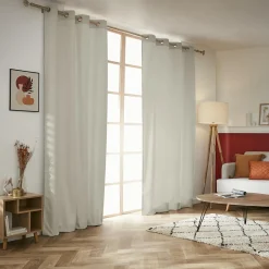 Rideau thermique (140 x 280 cm) Summit Ecru