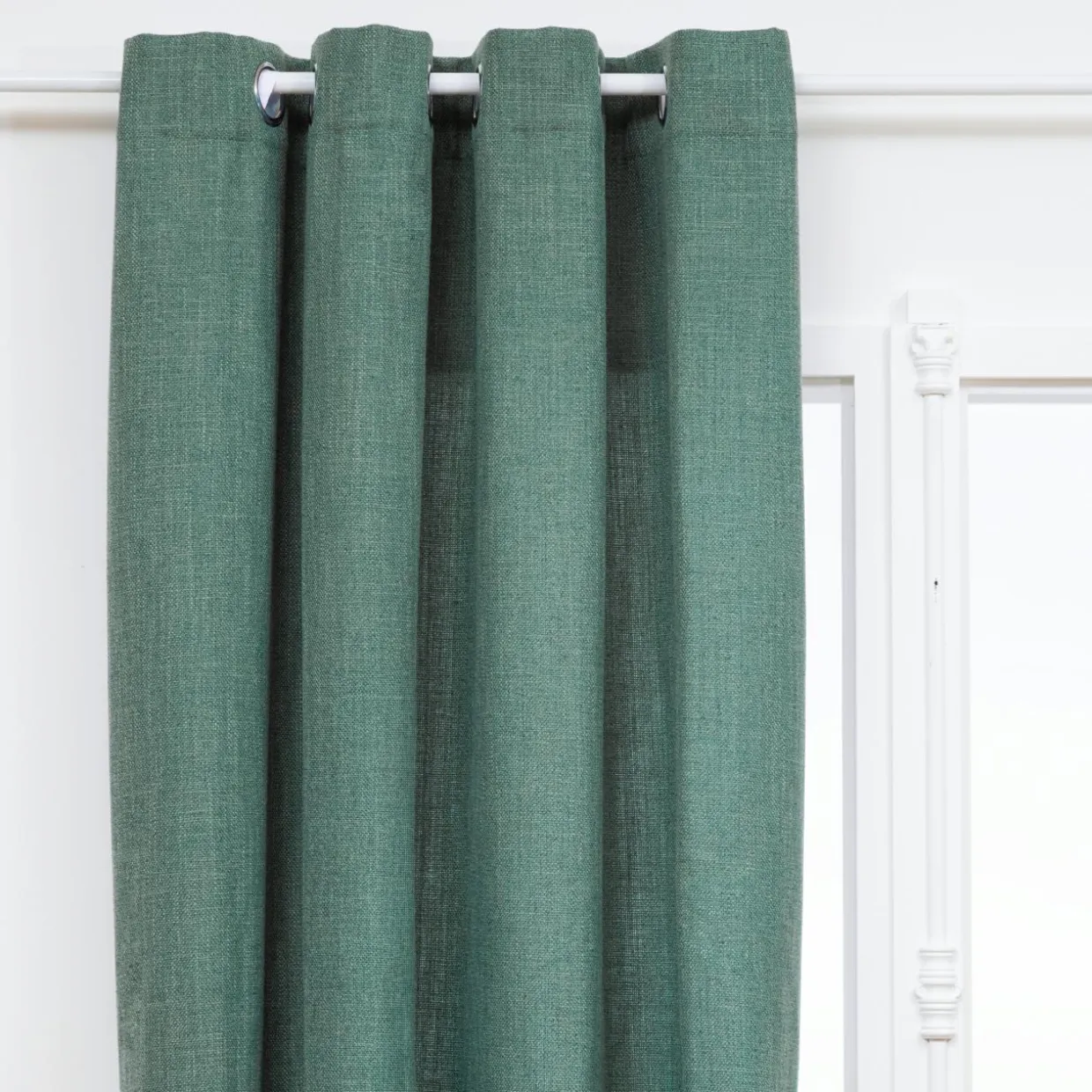 Rideau tissé (140 x 260 cm) Clem Vert tilleul