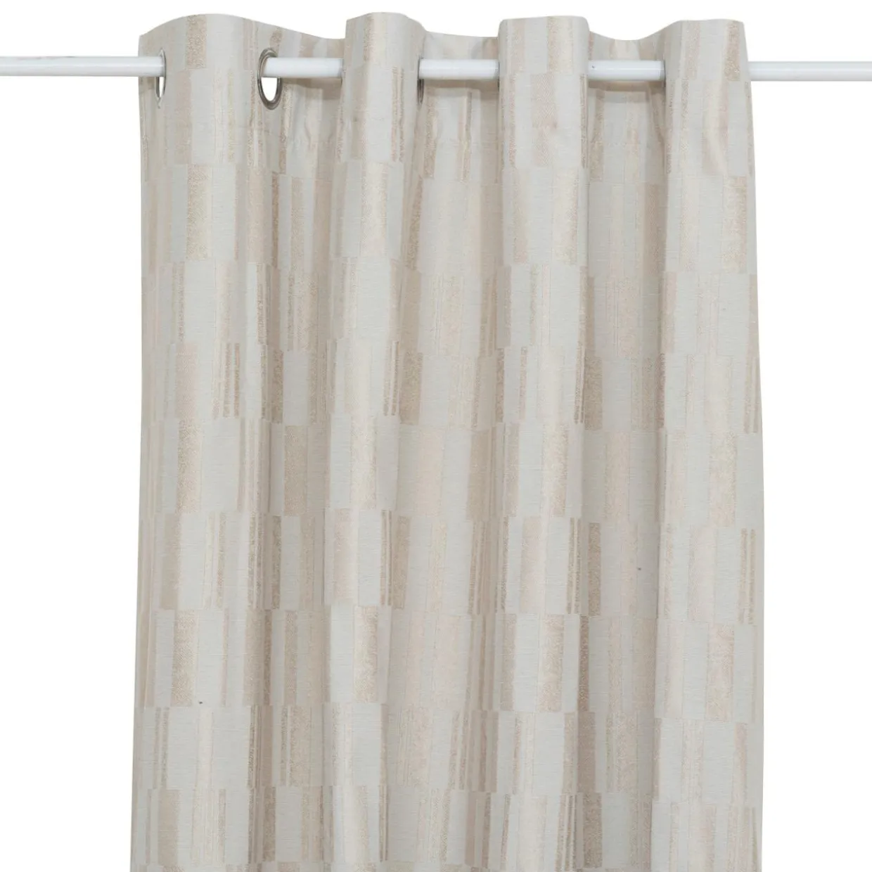 Rideau tissé (140 x 260 cm) Leyna Beige